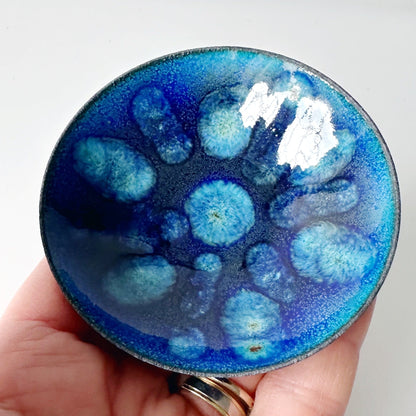 Blue Enamel Ring Bowl - MaisyPlum