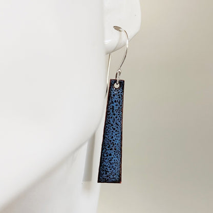 Blue Trapezoid Earrings - MaisyPlum