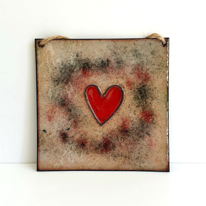 Enamel Wall Hanging - Heart - MaisyPlum