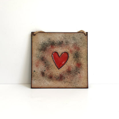 Enamel Wall Hanging - Heart - MaisyPlum