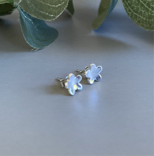 Sterling Silver Daisy Earrings - MaisyPlum